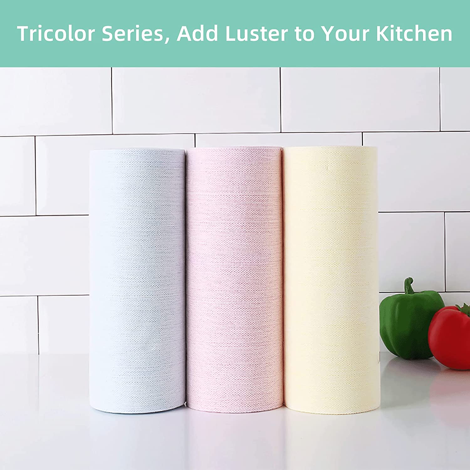 Reusable Bamboo Paper Towels 10-Pack