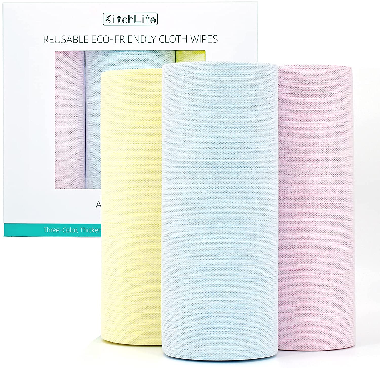 Reusable Bamboo Paper Towels - Washable and Recycled Kitchen Roll, Zero  Waste Products, Sustainable Gifts, Environmentally Friendly